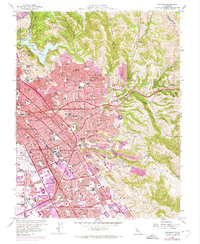 Download a high-resolution, GPS-compatible USGS topo map for Hayward, CA (1974 edition)