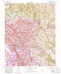 Download a high-resolution, GPS-compatible USGS topo map for Hayward, CA (1980 edition)