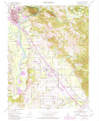 Download a high-resolution, GPS-compatible USGS topo map for Healdsburg, CA (1980 edition)