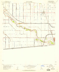 Download a high-resolution, GPS-compatible USGS topo map for Heber, CA (1958 edition)
