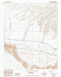 Download a high-resolution, GPS-compatible USGS topo map for Hector, CA (1992 edition)