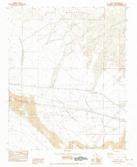 Download a high-resolution, GPS-compatible USGS topo map for Hector, CA (1982 edition)