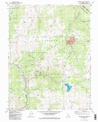 Download a high-resolution, GPS-compatible USGS topo map for Heenan Lake, CA (1982 edition)