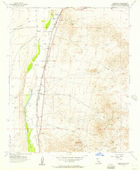 Download a high-resolution, GPS-compatible USGS topo map for Helendale, CA (1957 edition)