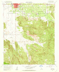 Download a high-resolution, GPS-compatible USGS topo map for Hemet, CA (1963 edition)