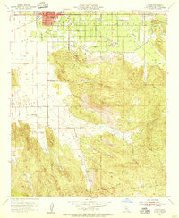 Download a high-resolution, GPS-compatible USGS topo map for Hemet, CA (1955 edition)