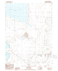 Download a high-resolution, GPS-compatible USGS topo map for Herlong, CA (1989 edition)