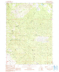 Download a high-resolution, GPS-compatible USGS topo map for Hermit Butte, CA (1990 edition)