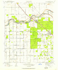 preview thumbnail of historical topo map of Fresno County, CA in 1946