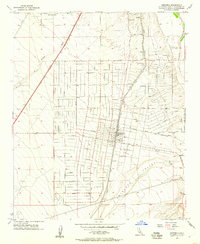 Download a high-resolution, GPS-compatible USGS topo map for Hesperia, CA (1957 edition)