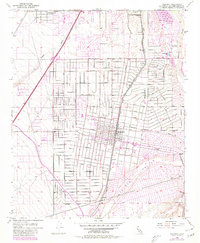 Download a high-resolution, GPS-compatible USGS topo map for Hesperia, CA (1980 edition)