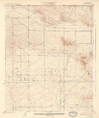 Download a high-resolution, GPS-compatible USGS topo map for Hi Vista, CA (1935 edition)