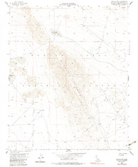 Download a high-resolution, GPS-compatible USGS topo map for Hidalgo Mtn, CA (1983 edition)