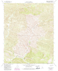 Download a high-resolution, GPS-compatible USGS topo map for Hildreth Peak, CA (1988 edition)