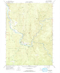 Download a high-resolution, GPS-compatible USGS topo map for Hiouchi, CA (1968 edition)