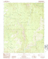 Download a high-resolution, GPS-compatible USGS topo map for Hockett Peak, CA (1987 edition)