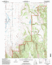 Download a high-resolution, GPS-compatible USGS topo map for Hog Valley, CA (1997 edition)