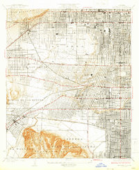 preview thumbnail of historical topo map of California, United States in 1926