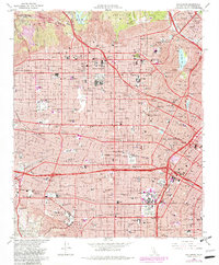 Download a high-resolution, GPS-compatible USGS topo map for Hollywood, CA (1982 edition)