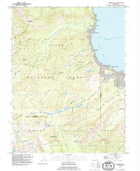 Download a high-resolution, GPS-compatible USGS topo map for Homewood, CA (1994 edition)