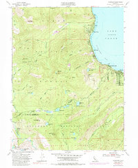 Download a high-resolution, GPS-compatible USGS topo map for Homewood, CA (1984 edition)