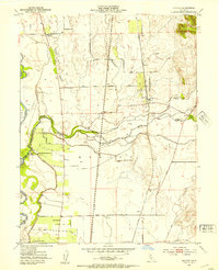 Download a high-resolution, GPS-compatible USGS topo map for Honcut, CA (1954 edition)