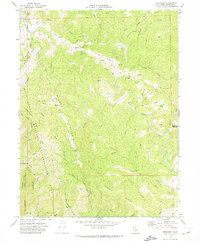 preview thumbnail of historical topo map of Humboldt County, CA in 1970