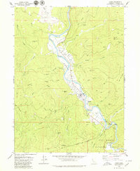 Download a high-resolution, GPS-compatible USGS topo map for Hoopa, CA (1979 edition)