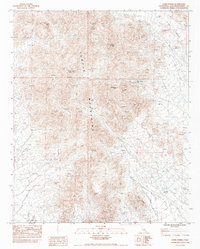 Download a high-resolution, GPS-compatible USGS topo map for Horn Spring, CA (1983 edition)