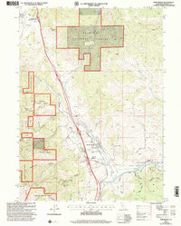 Download a high-resolution, GPS-compatible USGS topo map for Hornbrook, CA (2004 edition)