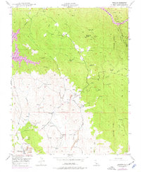 Download a high-resolution, GPS-compatible USGS topo map for Hornitos, CA (1977 edition)