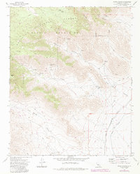 preview thumbnail of historical topo map of Kern County, CA in 1972
