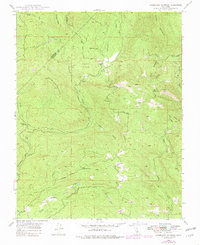 Download a high-resolution, GPS-compatible USGS topo map for Horsecamp Mountain, CA (1981 edition)