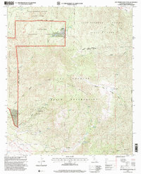 Download a high-resolution, GPS-compatible USGS topo map for Hot Springs Mountain, CA (2000 edition)