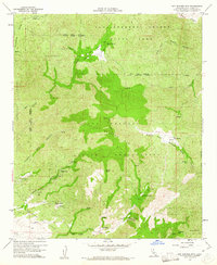 Download a high-resolution, GPS-compatible USGS topo map for Hot Springs Mtn, CA (1961 edition)
