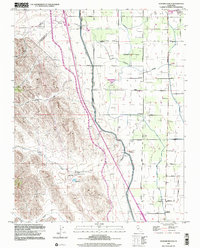 preview thumbnail of historical topo map of Merced County, CA in 1999