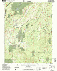 Download a high-resolution, GPS-compatible USGS topo map for Hull Creek, CA (2004 edition)