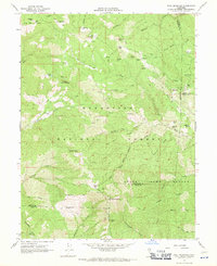 Download a high-resolution, GPS-compatible USGS topo map for Hull Mountain, CA (1970 edition)