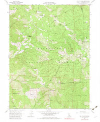 Download a high-resolution, GPS-compatible USGS topo map for Hull Mountain, CA (1983 edition)