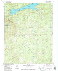 Download a high-resolution, GPS-compatible USGS topo map for Huntington Lake, CA (1983 edition)
