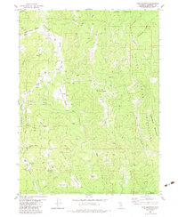 Download a high-resolution, GPS-compatible USGS topo map for Hupa Mountain, CA (1983 edition)