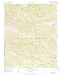 Download a high-resolution, GPS-compatible USGS topo map for Hurricane Deck, CA (1974 edition)