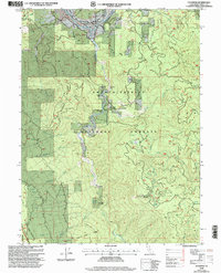Download a high-resolution, GPS-compatible USGS topo map for Hyampom, CA (2003 edition)