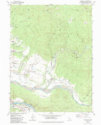 Download a high-resolution, GPS-compatible USGS topo map for Hydesville, CA (1985 edition)