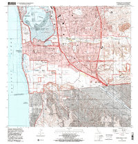 Download a high-resolution, GPS-compatible USGS topo map for Imperial Beach, CA (2002 edition)