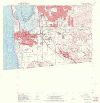 Download a high-resolution, GPS-compatible USGS topo map for Imperial Beach, CA (1970 edition)