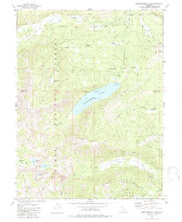 Download a high-resolution, GPS-compatible USGS topo map for Independence Lake, CA (1987 edition)