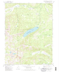 Download a high-resolution, GPS-compatible USGS topo map for Independence Lake, CA (1987 edition)