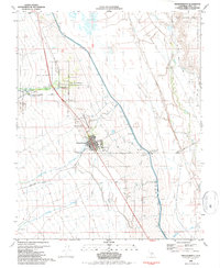 Download a high-resolution, GPS-compatible USGS topo map for Independence, CA (1987 edition)