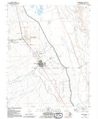 Download a high-resolution, GPS-compatible USGS topo map for Independence, CA (1994 edition)